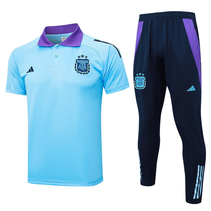 Kit Polo Argentina 24/25 - Azul Celeste
