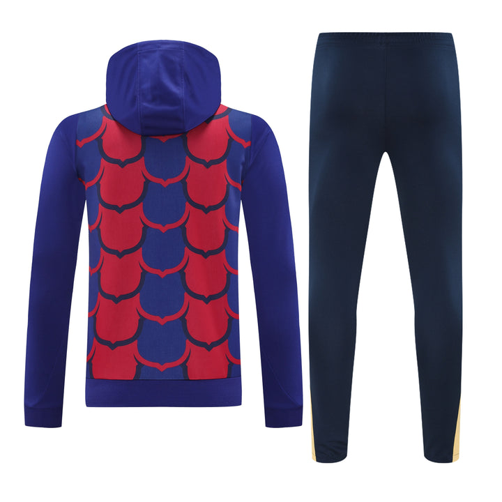 Conjunto Barcelona 2025/26 Azul - Capuz