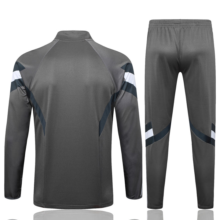 Conjunto Treino Real Madrid 24/25 - Cinza Escuro