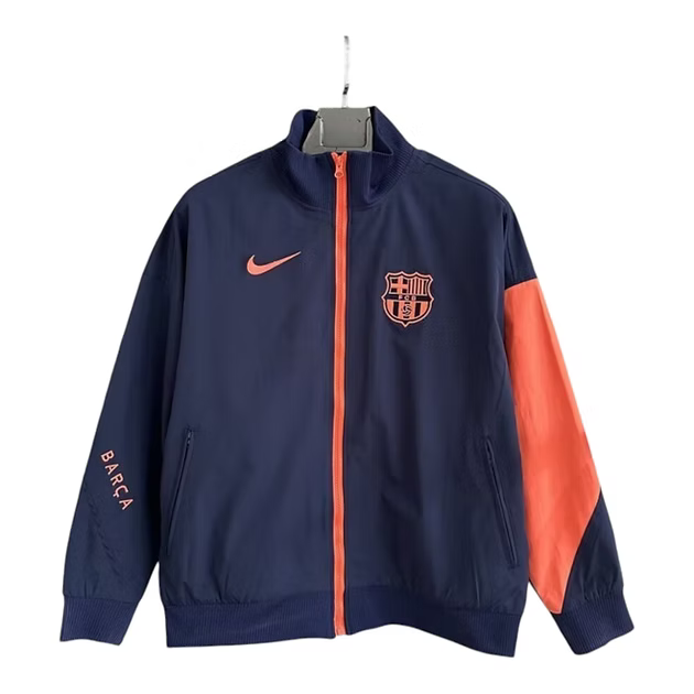 Jaqueta Corta Vento Barcelona 2025/26 - Azul