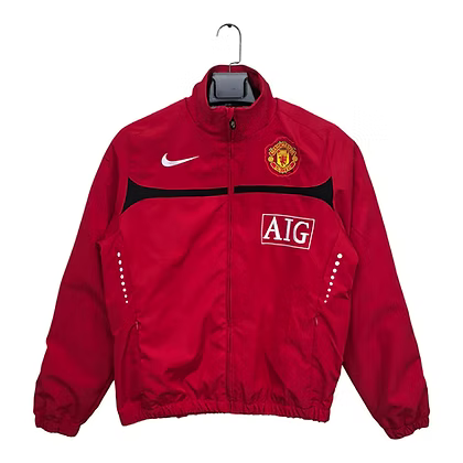 Jaqueta Corta Vento Manchester United 2010/11 - Vermelha