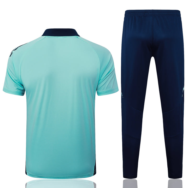 Kit Polo Manchester United 24/25 - Verde Água