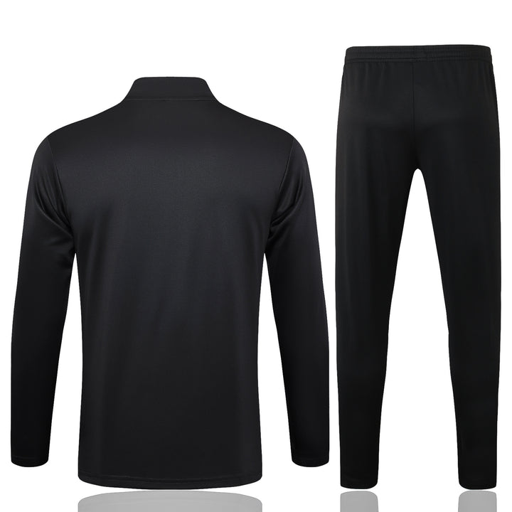 Conjunto Treino Real Madrid 24/25 - Preto/Cinza