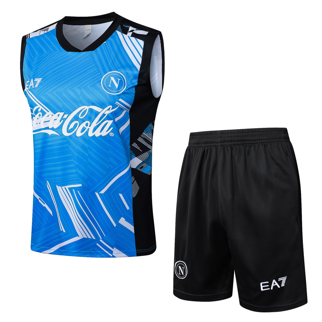 Kit Regata Napoli 24/25 - Azul Capri/Preto