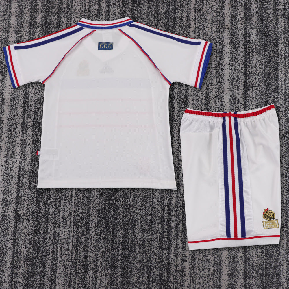 Camisa Retrô França 1998 Away Infantil – Belt Sports