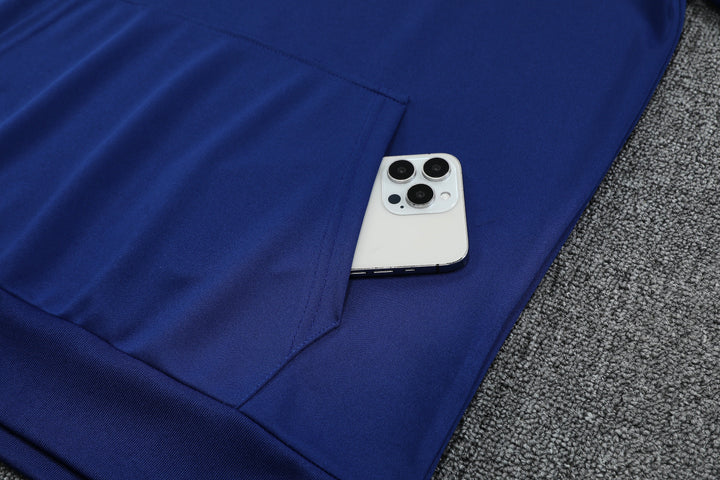 Conjunto Brasil 2025/26 Azul Marinho - Capuz