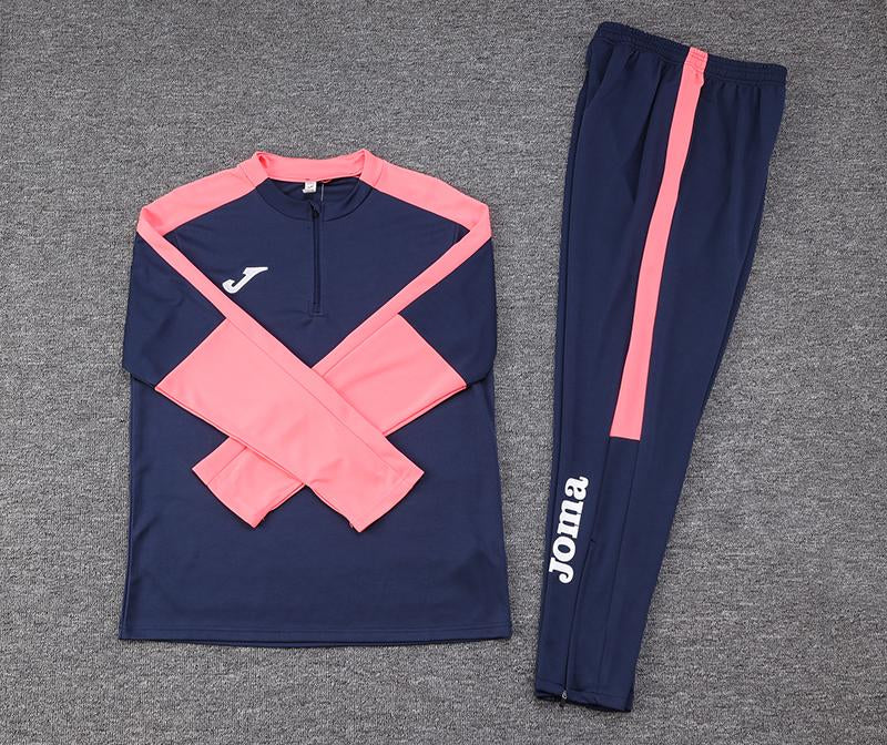 Conjunto Treino Joma - Azul Marinho/Rosa