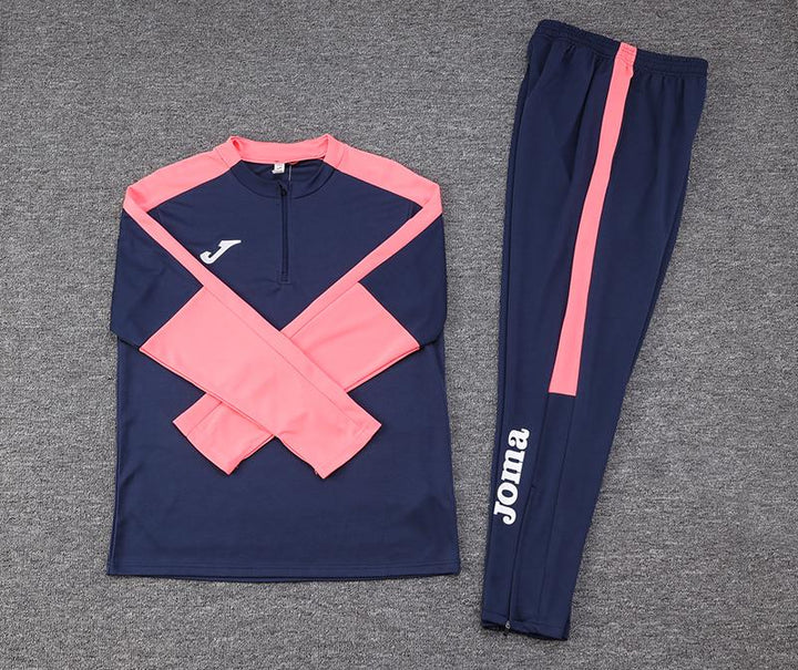 Conjunto Treino Joma - Azul Marinho/Rosa