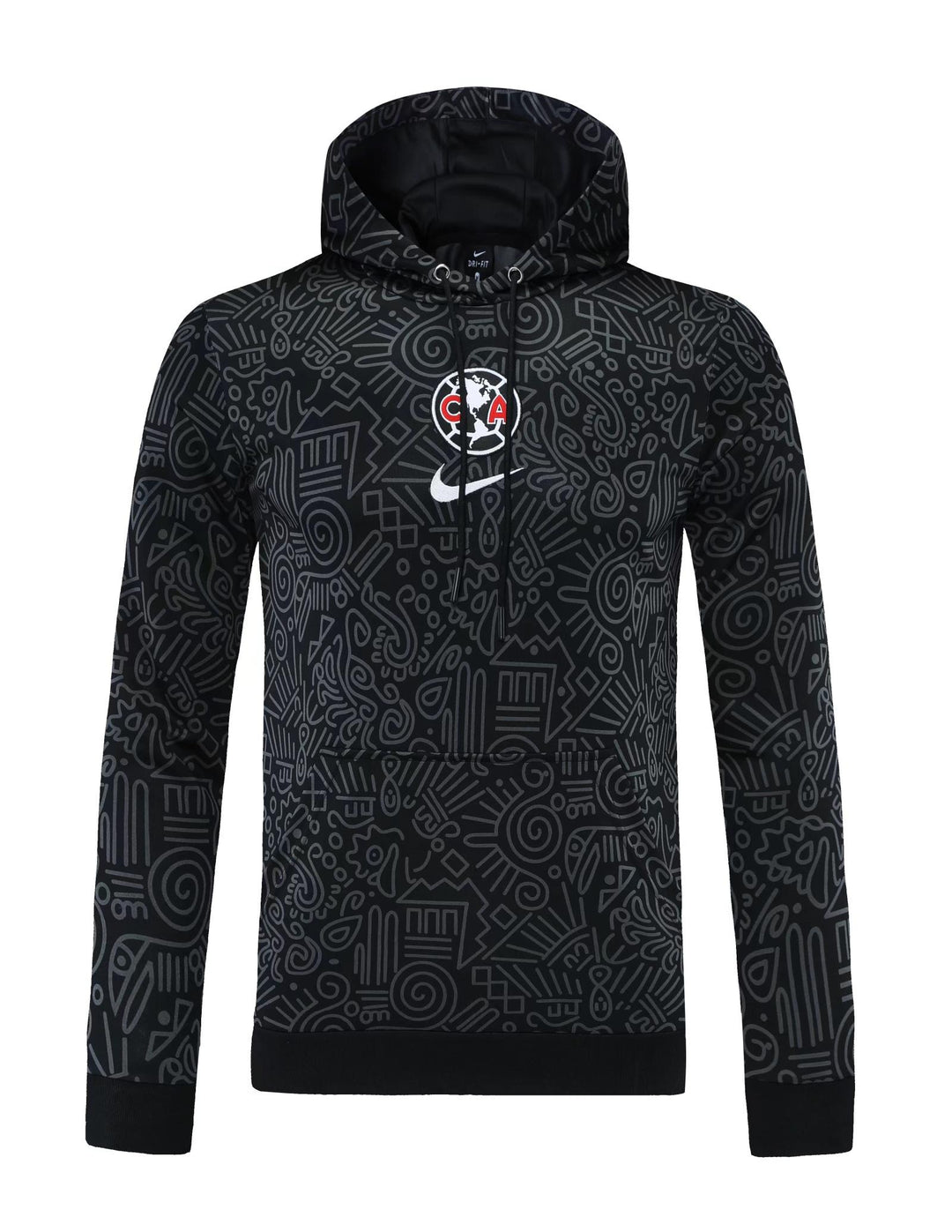 Blusão Club América Preto - Capuz