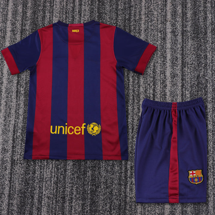 Camisa Retrô Barcelona 2014/15 Home Infantil – Belt Sports