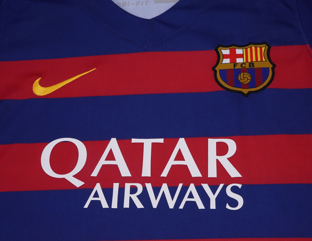 Camisa Retrô Barcelona 2015/16 Home Infantil – Belt Sports