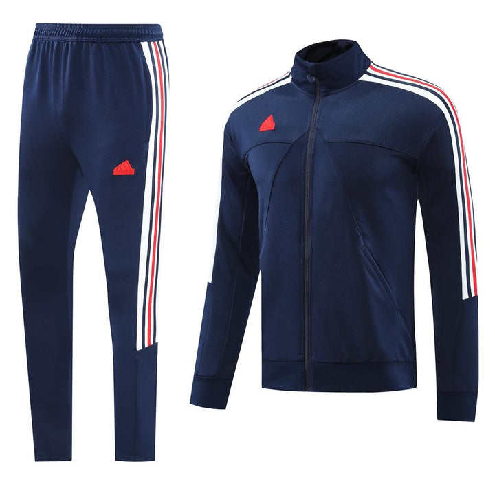 Conjunto Adidas - Azul Escuro/Vermelho