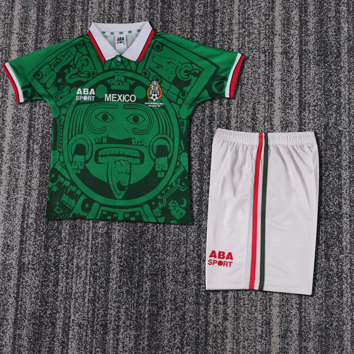 Camisa Retrô México 1998 Home Infantil – Belt Sports