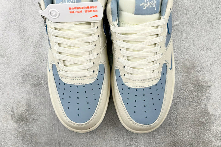 Nike Air Force 1 Louis Vuitton – Azul Claro/Branco