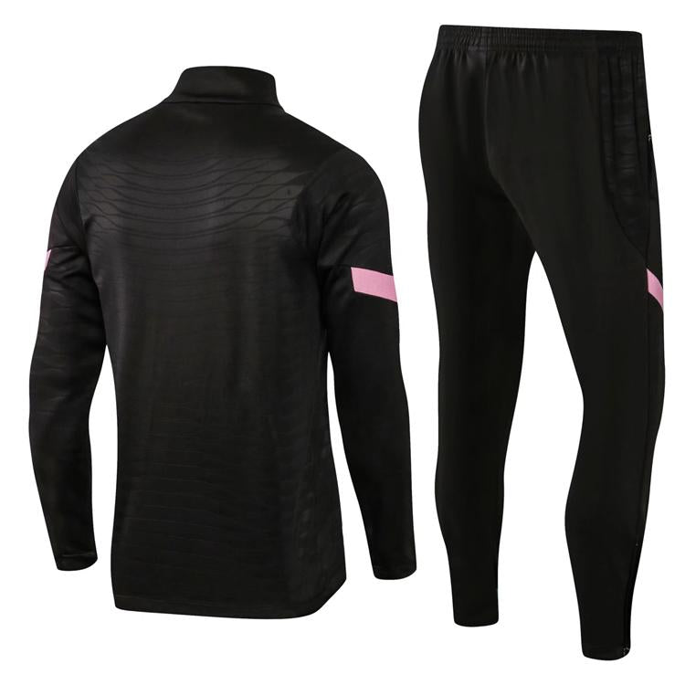 Conjunto Treino - Preto/Rosa
