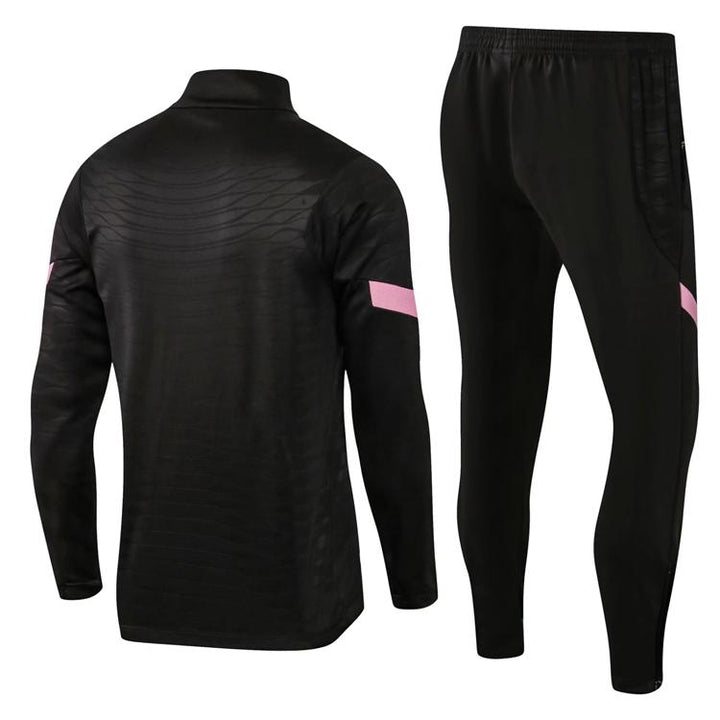Conjunto Treino - Preto/Rosa