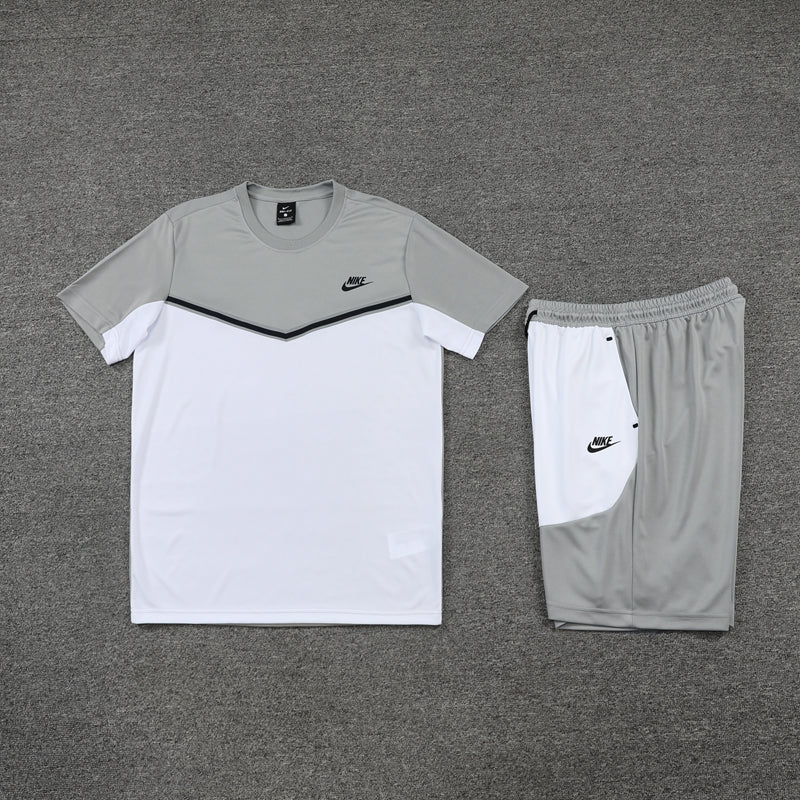 Kit Nike - Cinza/Branco
