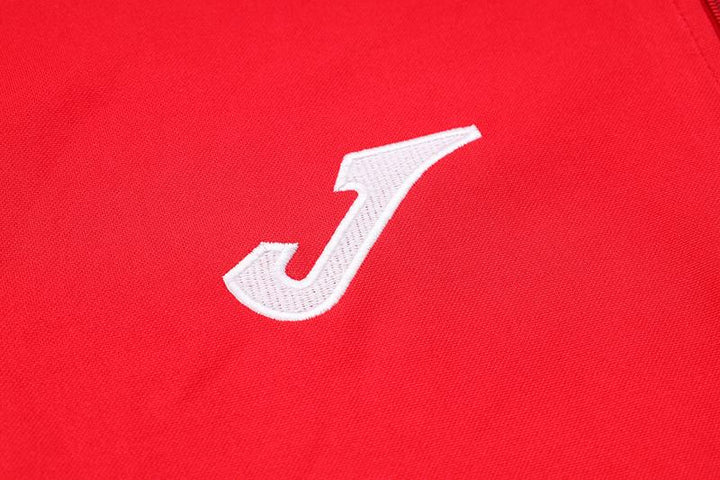 Conjunto Treino Joma - Preto/Vermelho