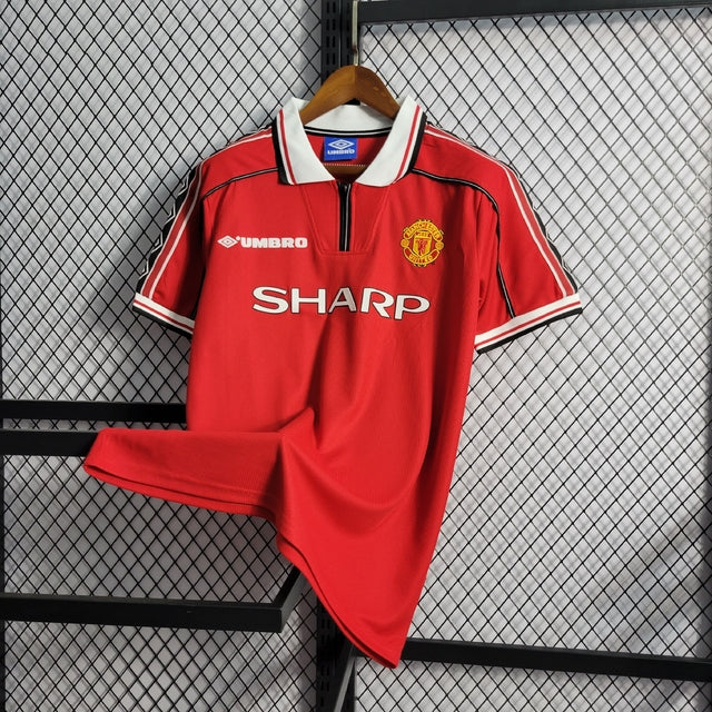 Camisa Retrô Umbro Man United 1998/99 Home – Belt Sports