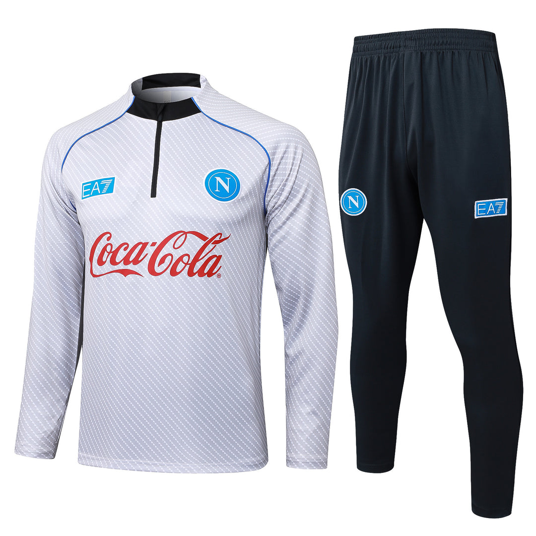 Conjunto Treino Napoli 25/26 - Branco