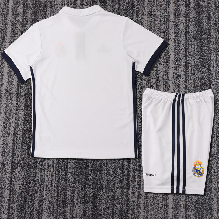 Camisa Retrô Real Madrid 2016/17 Home Infantil – Belt Sports