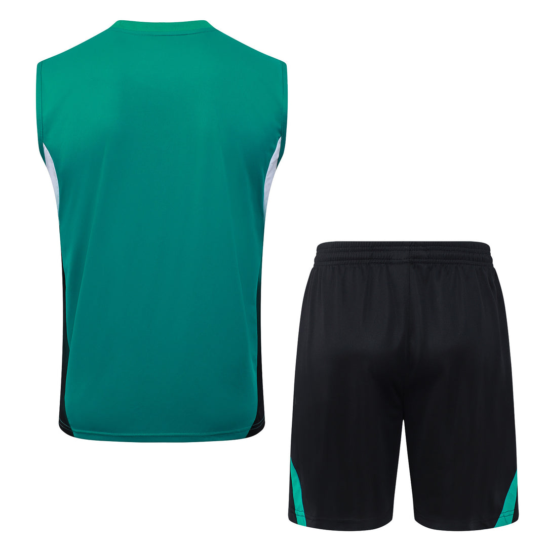 Kit Regata Liverpool 25/26 - Verde Esmeralda/Preto