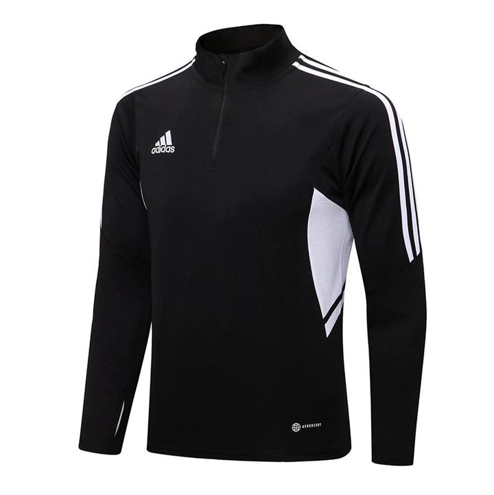 Blusão Treino Adidas - Preto/Branco