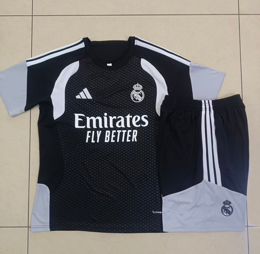Kit Treino Real Madrid 26/27 - Preto