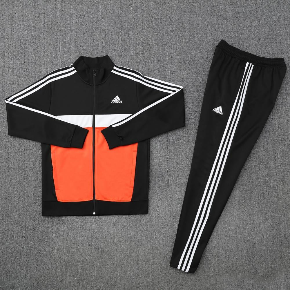 Conjunto Adidas - Preto/Laranja