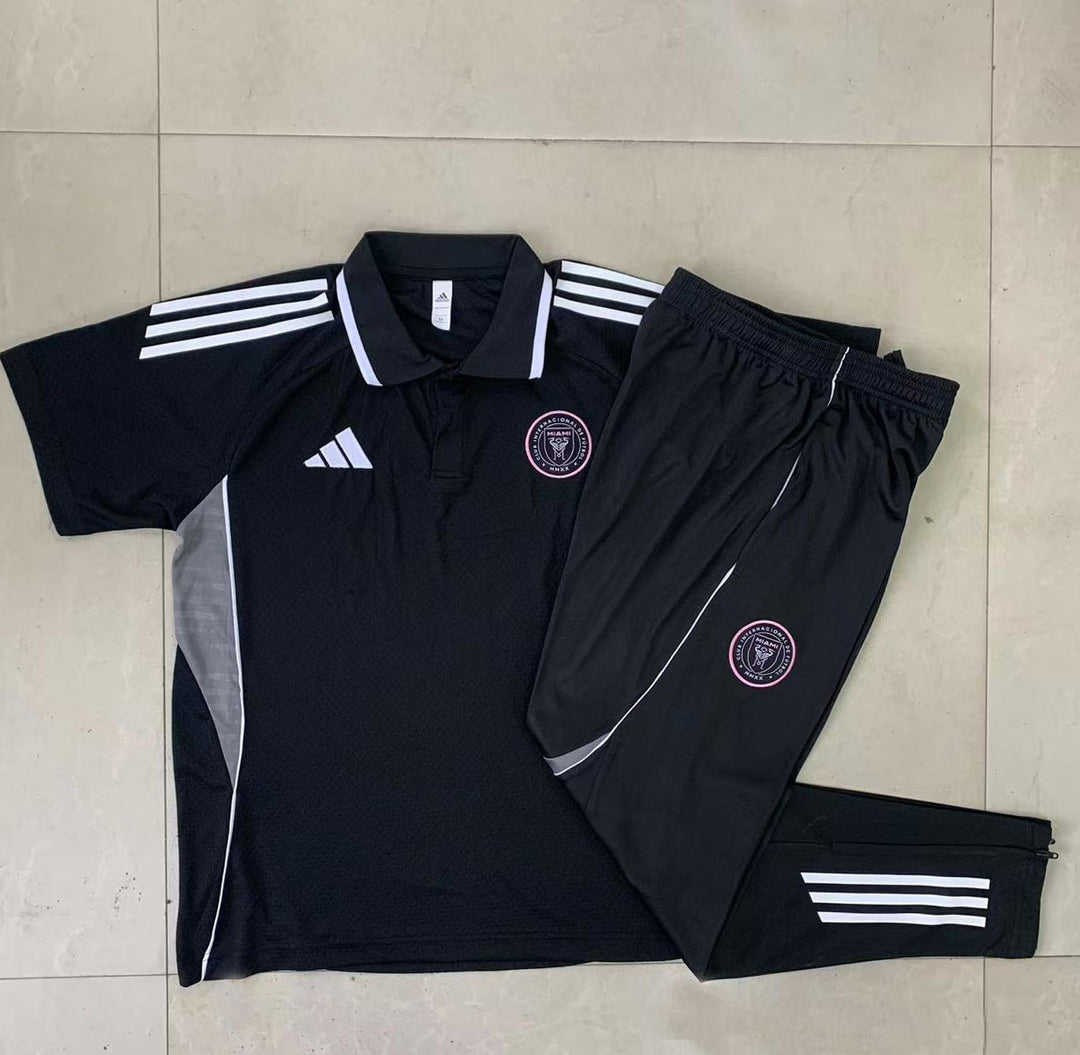Kit Polo Inter Miami 25/26 - Preto