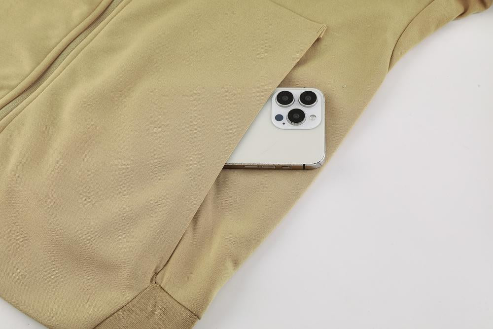 Jaqueta Adidas Tech Fleece - Bege