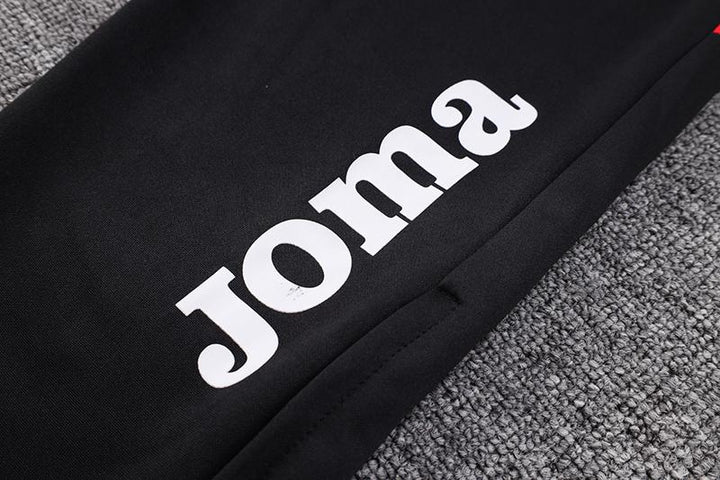 Calça Treino Joma - Preto/Vermelho