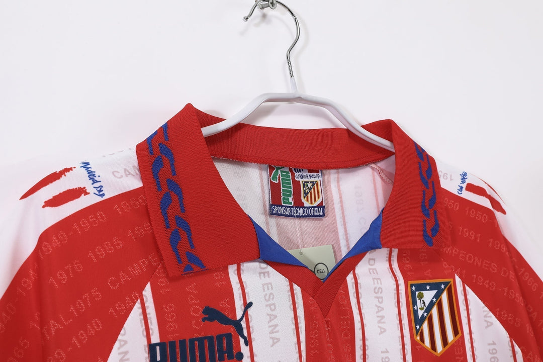 Camisa Retrô Atletico Madrid 1995/96 Home – Belt Sports