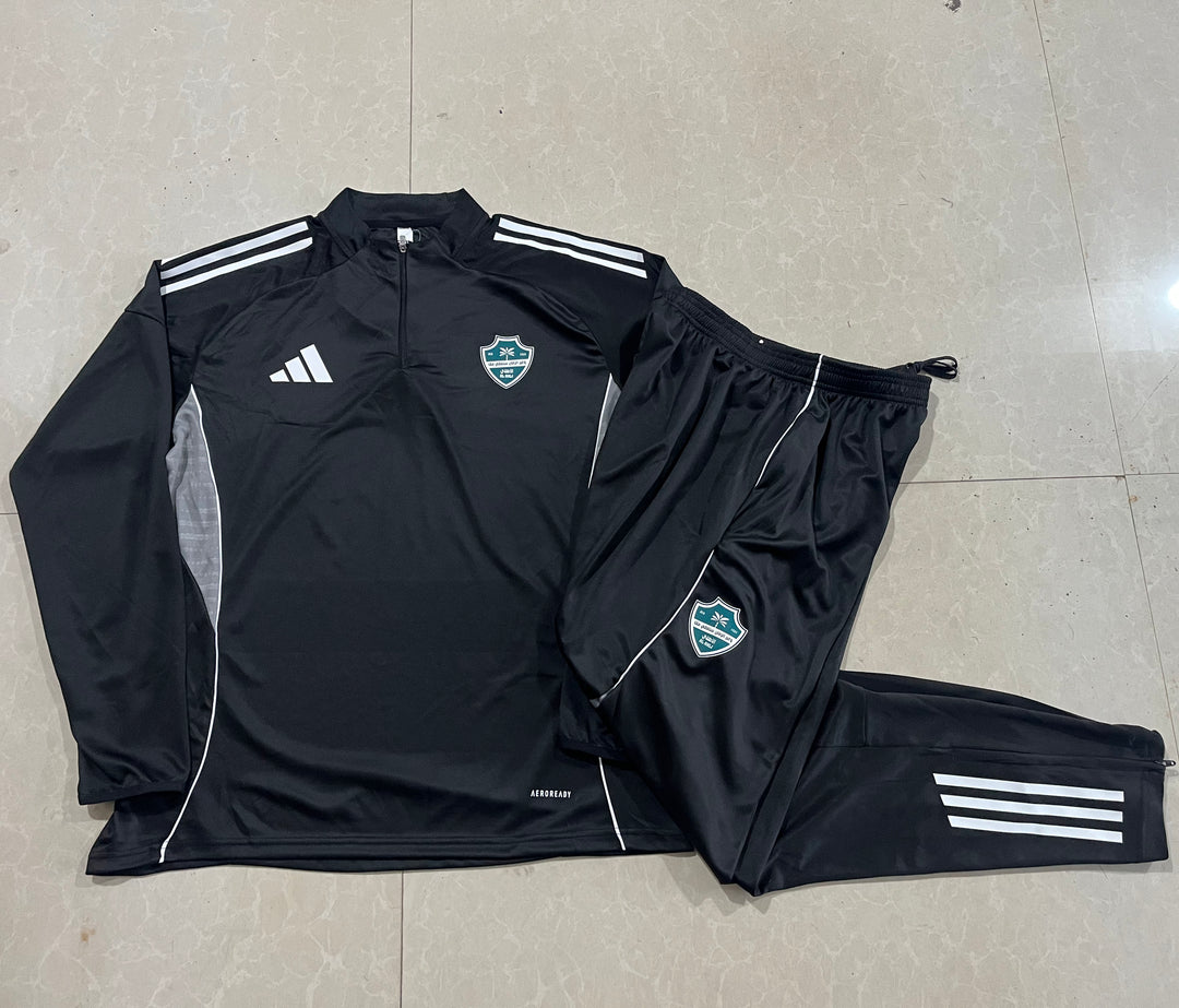 Conjunto Treino Al-Ahli Saudi 25/26 - Preto