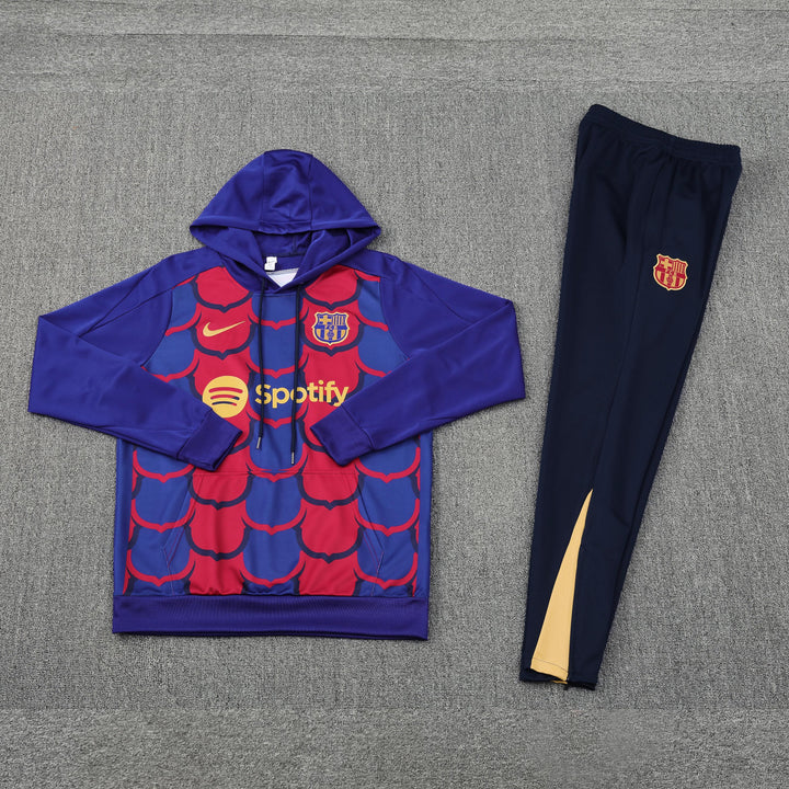 Conjunto Barcelona 2025/26 Azul - Capuz
