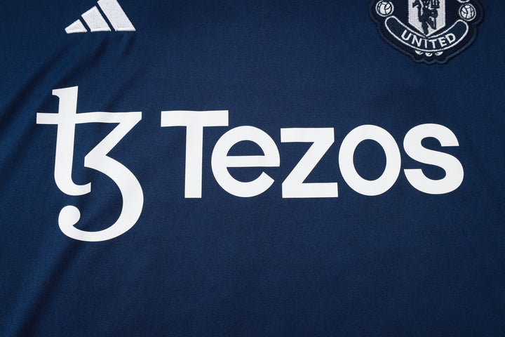 Kit Treino Manchester United 24/25 - Azul
