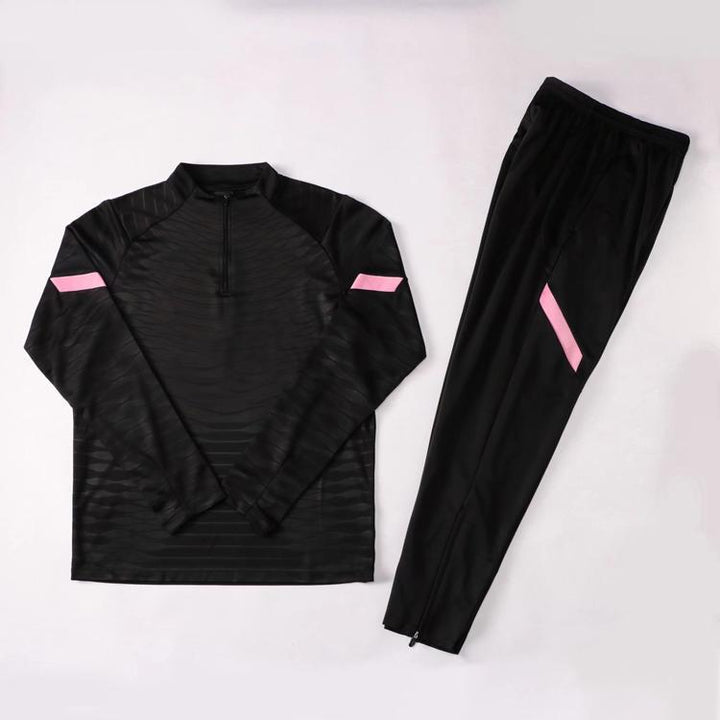 Conjunto Treino - Preto/Rosa