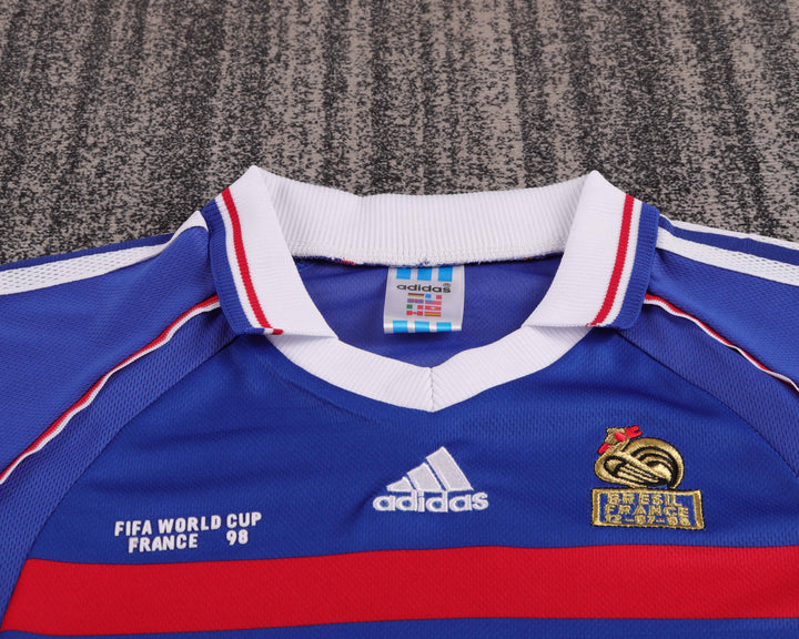 Camisa Retrô França 1998 Home Infantil – Belt Sports
