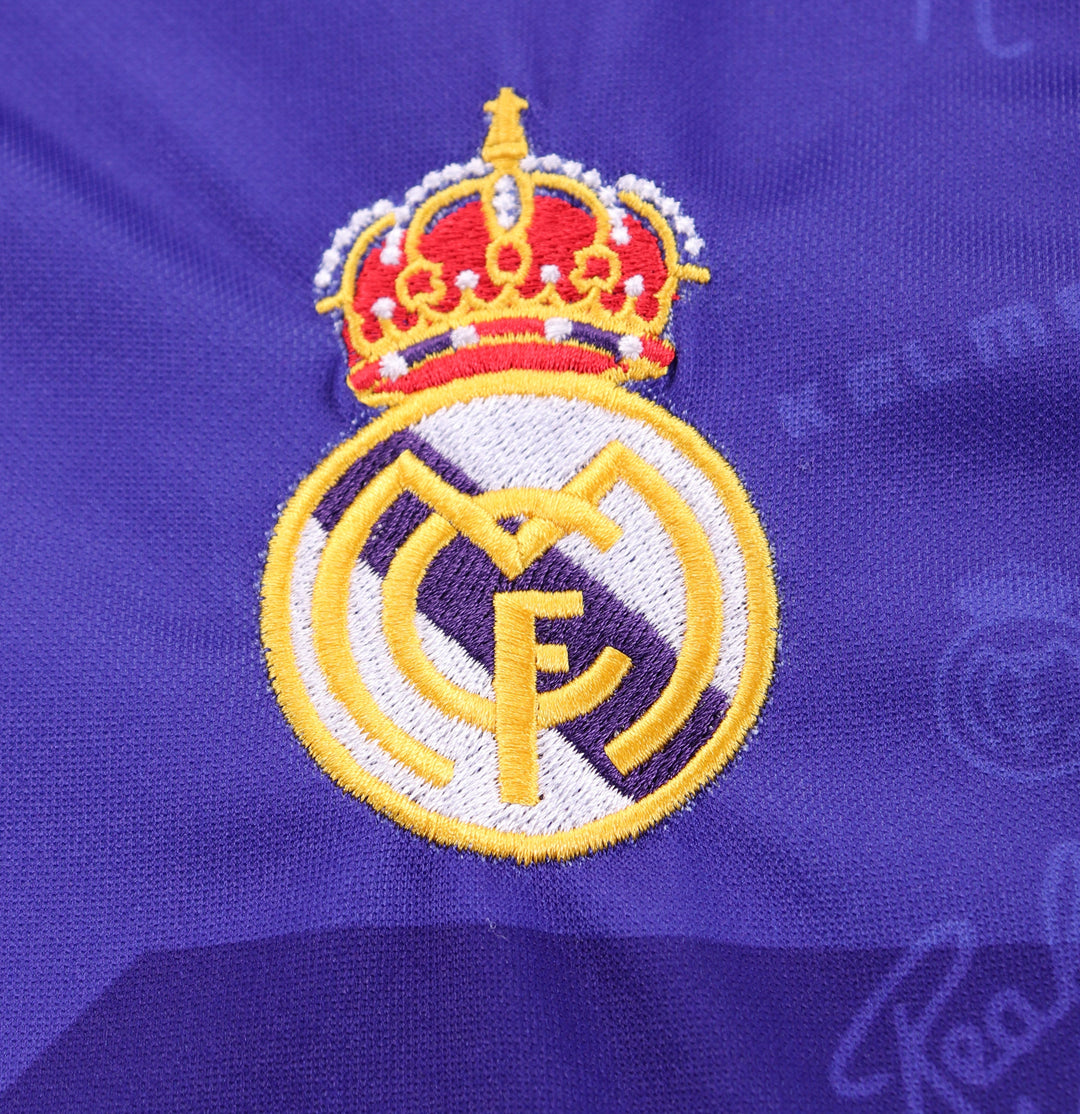 Camisa Retrô Real Madrid 1994/95 Away Infantil – Belt Sports