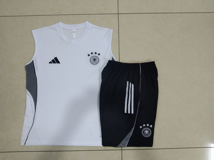 Kit Regata Alemanha 25/26 - Branco/Preto/Cinza