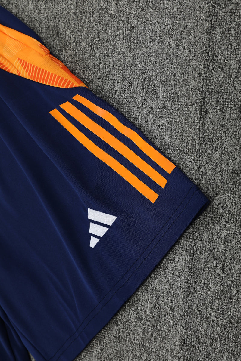 Kit Regata Adidas - Azul Escuro (PRONTA ENTREGA)