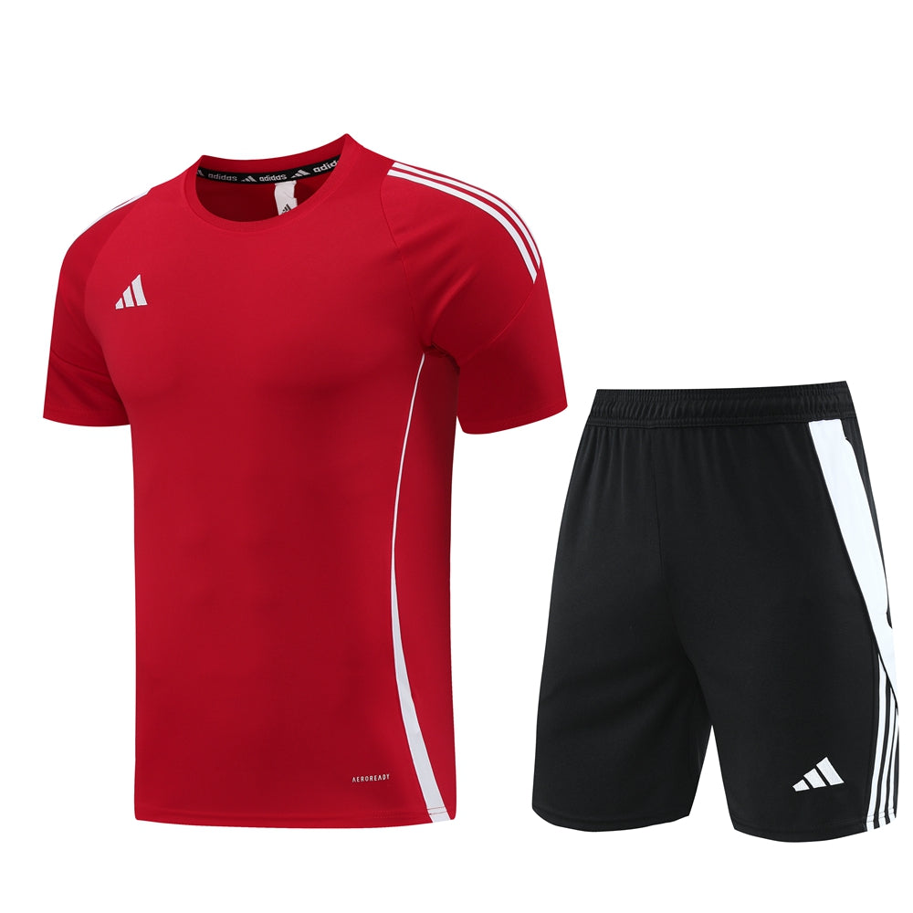 Kit Adidas - Vermelho