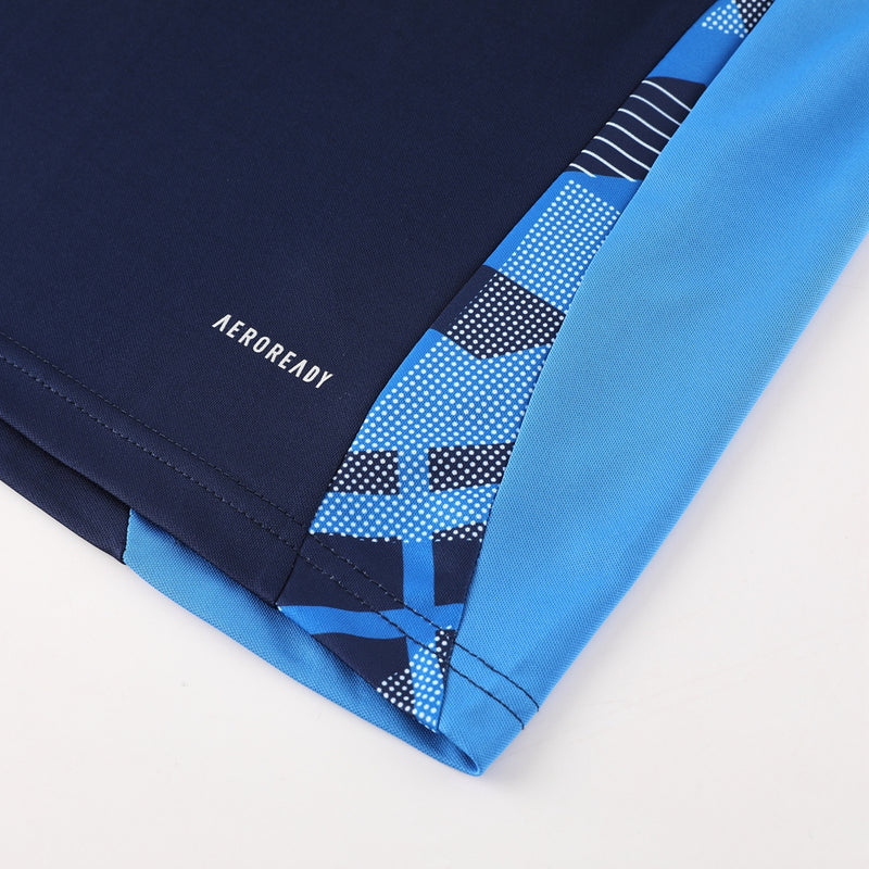 Kit Adidas - Azul Escuro/Azul Claro