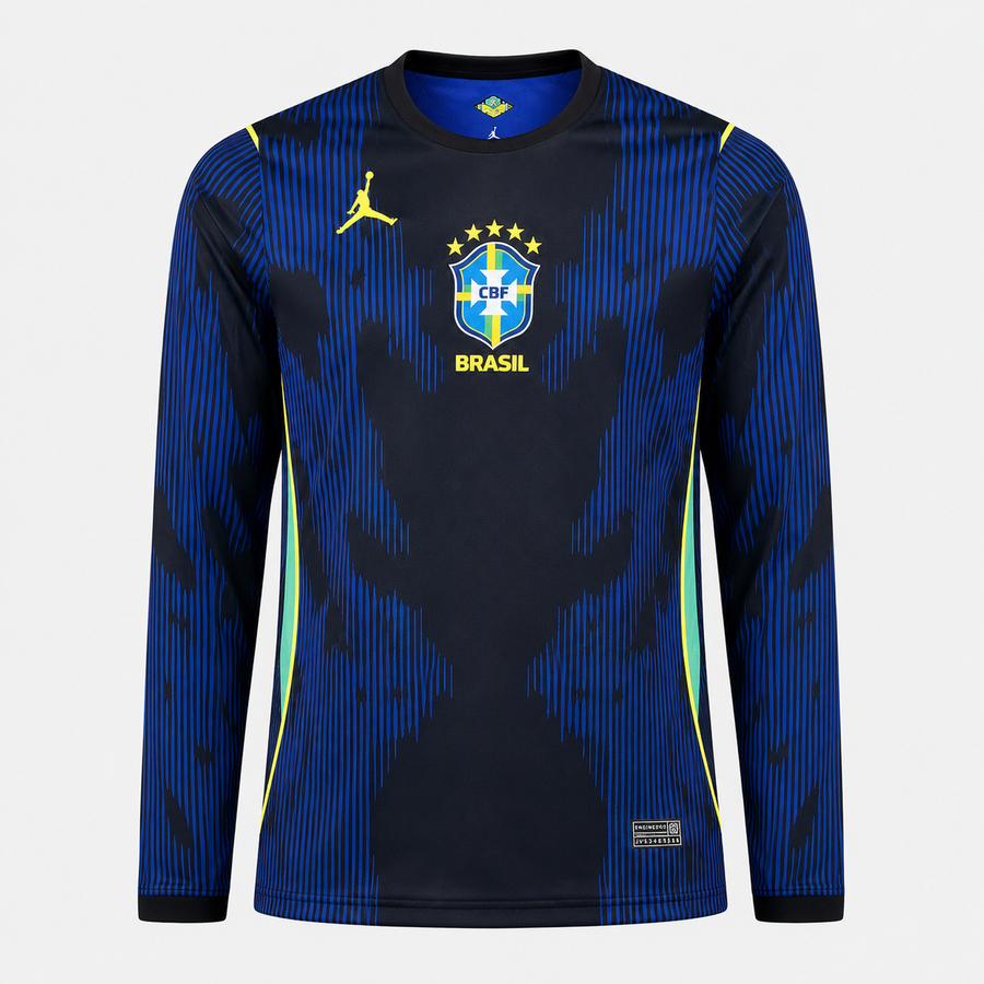 Camisa Brasil Away 2026 Manga Longa Versão Torcedor – Belt Sports