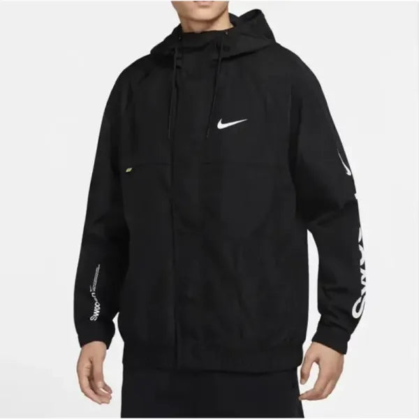 Jaqueta Corta Vento Nike Swoosh - Preta
