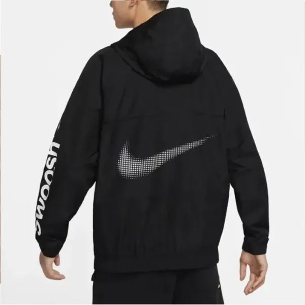 Jaqueta Corta Vento Nike Swoosh - Preta