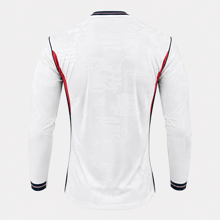 Camisa Inglaterra Home 2026 Manga Longa Versão Jogador – Belt Sports