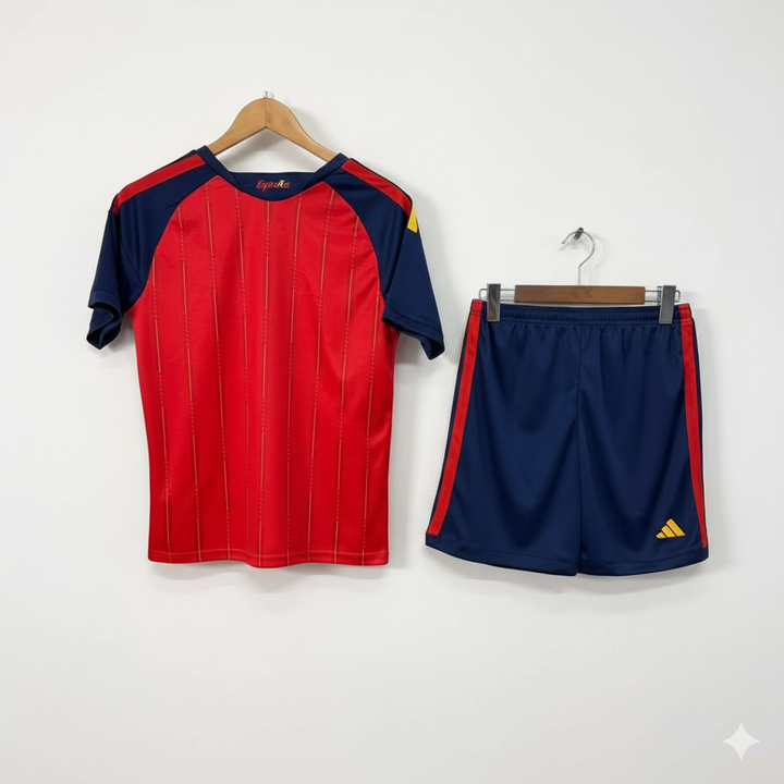 Conjunto Infantil Home Espanha 2026
