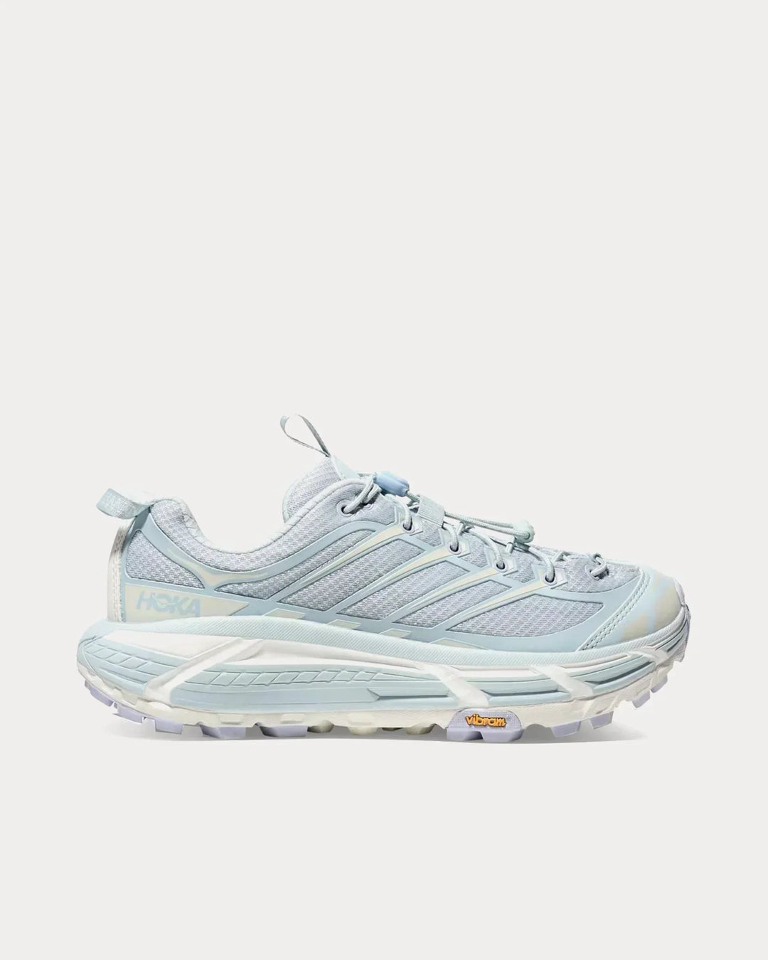 Hoka Mafate Three2 - Azul Bebê/Branco