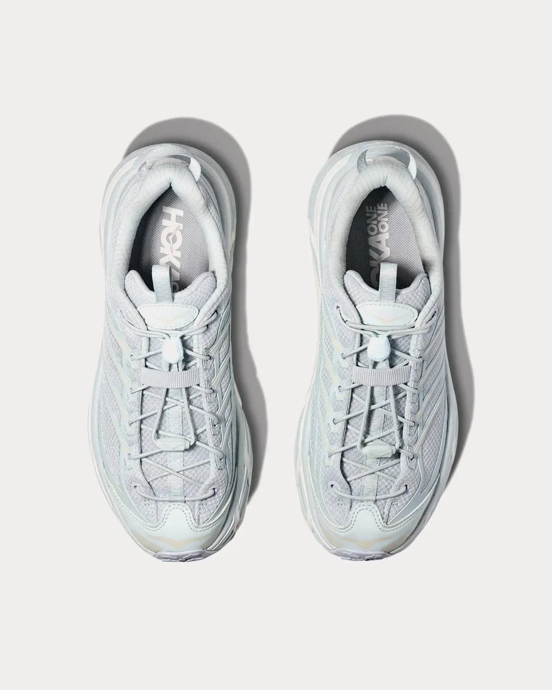 Hoka Mafate Three2 - Azul Bebê/Branco